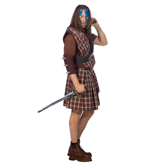 Highland-Krieger-Herren-Kostüm