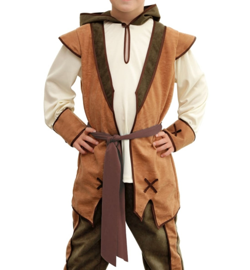 Waldläufer-Jungen-Kostüm Braun 104