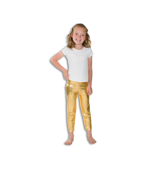 Leggings Kostüm Gold 116