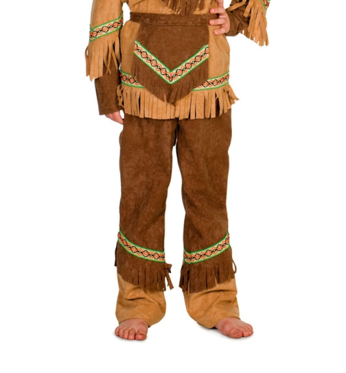Indianer-Jungen-Kostüm Braun 152