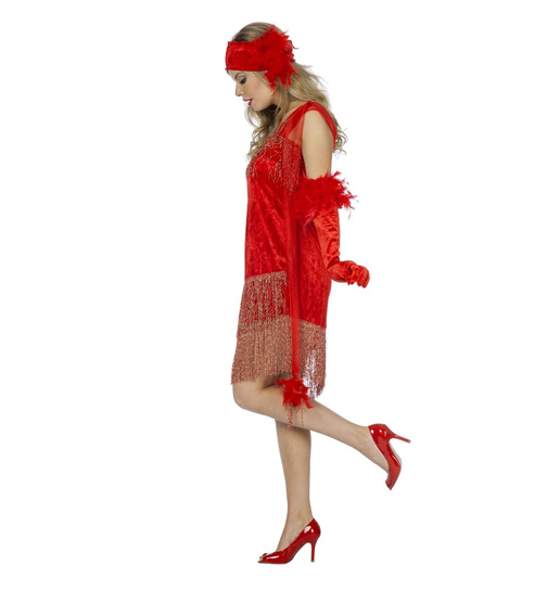 20er-Jahre-Charleston-Damen-Kostüm
