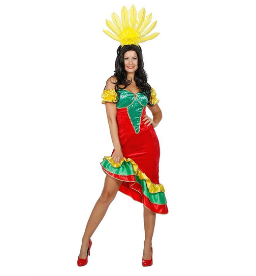 Samba-Tänzerin-Damen-Kostüm