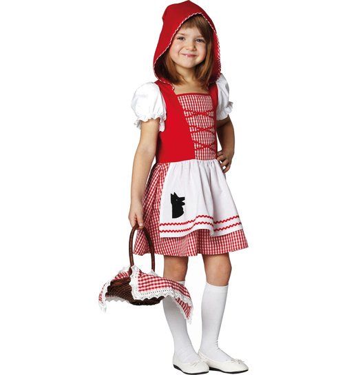 Märchenkostüm Mädchen Rotkäppchen Kostüm Kind Rotkäppchenkleid Märchen Kostüm 