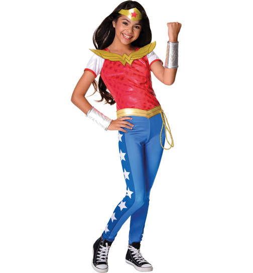 Wonder Woman Kostm DC Superheld Kinder Mdchen Justice League Karneval Fasching